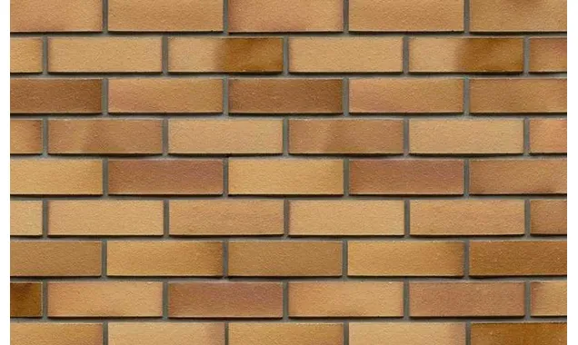 Кирпич клинкерный полнотелый Muhr 06 EG Hellbraun-bunt Edelglanz гладкий, 240х115х71 мм
