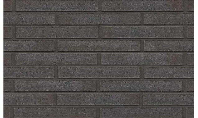 Кирпич клинкерный Muhr 20 Graphitschwarz гладкий, 290х90х40 мм