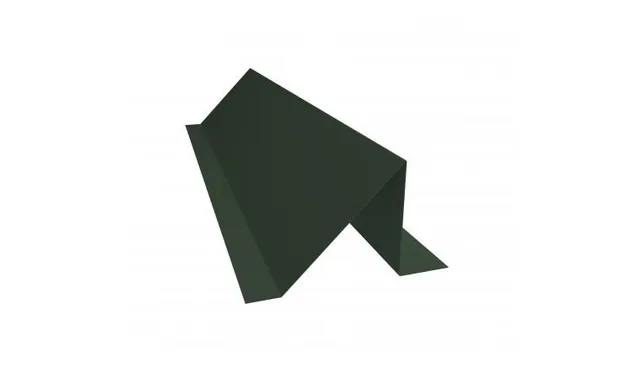 Планка снегозадержания усиливающая 0,5 GreenCoat Pural BT RR 11 темно-зеленый (RAL 6020 хромовая зелень)