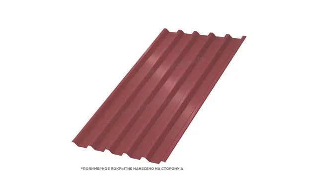 Профлист Металл Профиль C44 0.45 Полиэстер RAL 3011 Коричнево-красный B