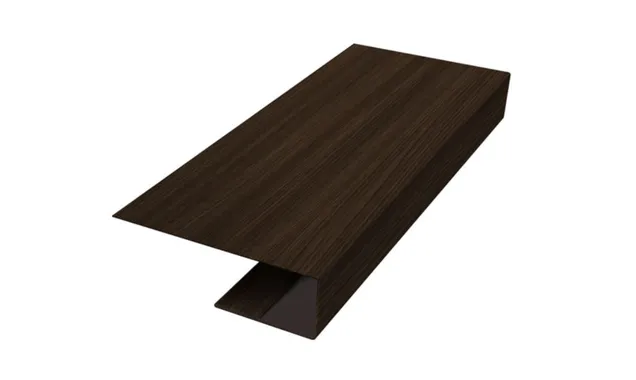 J-Профиль 12мм 0,45 Print Elite Coffee Wood Blesk TwinColor (2,5м)