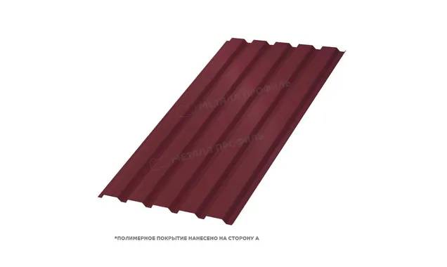 Профлист Металл Профиль МП35 0.45 VikingMP® RAL 3005 Красное вино B