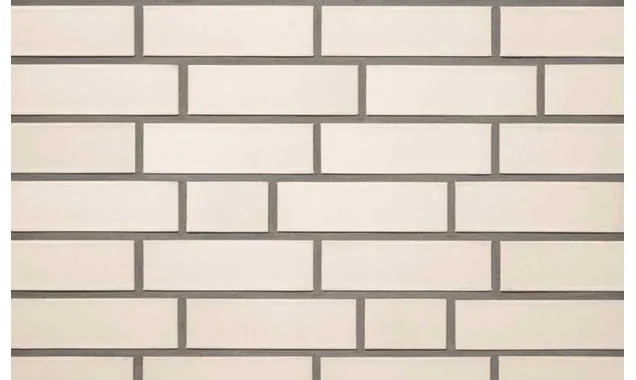 Кирпич клинкерный Roben Oslo perlweiss гладкий, 240х90х40 мм