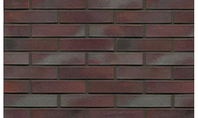 Кирпич клинкерный Muhr 10 Violettblau geflammt гладкий, 240х115х52 мм