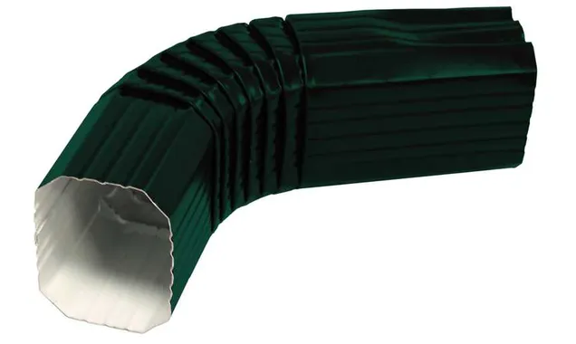 Колено прямоугольное Vortex RAL 6005