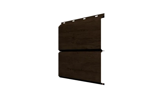 Софит ЭкоБрус без перфорации 0,345 Grand Line 0,45 Print Premium с пленкой Antique Wood