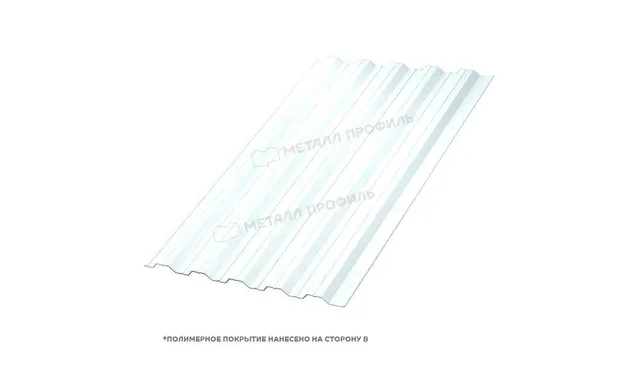 Профлист Металл Профиль HC35 0.65 Полиэстер RAL 9003 Белый B