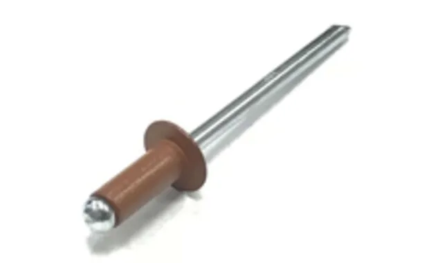 Заклёпка вытяжная Daxmer 4,0х10 RAL 8004 (10х1000 шт) ал/ст