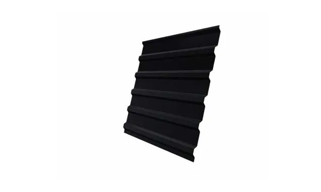 Профлист Grand Line C20В 0.5 Satin Matt RAL 9005 Черный