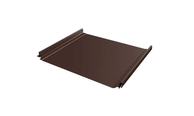 Фальцевая кровля Кликфальц Pro Grand Line 0,5 Satin Matt RAL 8017 Шоколад