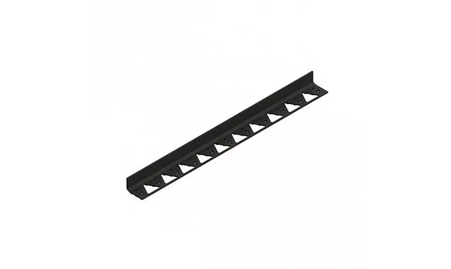 Бордюр PRO Standartpark SP Б-300.06.09-ПП пластиковый черный L3000