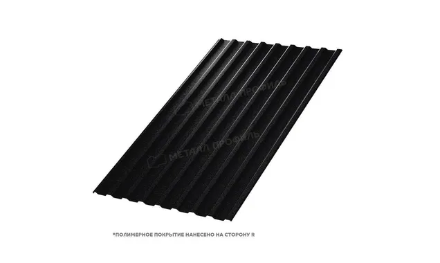 Профлист Металл Профиль МП20 0.5 VikingMP® E RAL 9005 Черный темный B