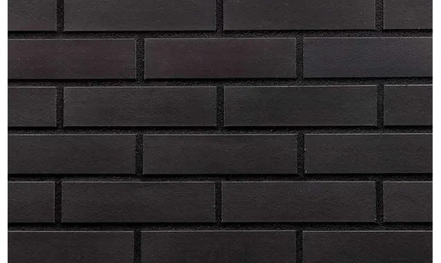 Клинкерная облицовочная плитка King Klinker Dream House для НФС, 18 Volcanic black, 240*71*17 мм