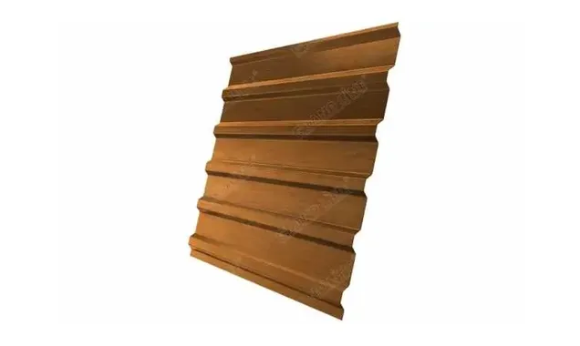 Профлист Grand Line C20В 0.45 Print Elite Golden wood