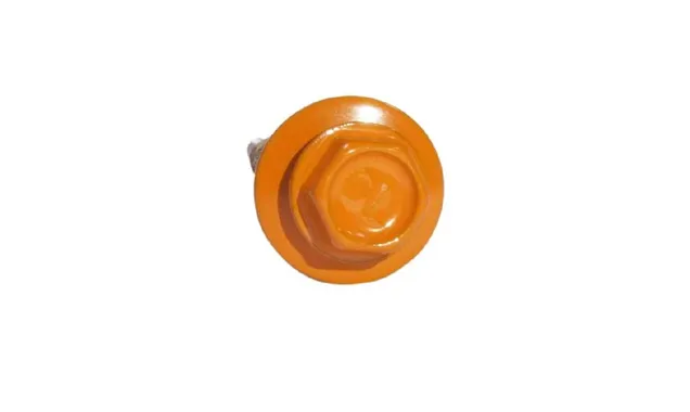 Саморез по металлу Daxmer 5,5х25 RAL 2004 (250) сверло №3
