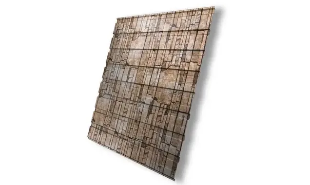 Профлист Grand Line C10В 0.45 Print Elite Sand stone