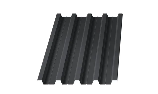Профлист Металл Профиль Н60 1 Satin RAL 7024 Серый графит