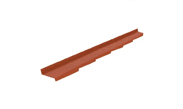 Планка примыкания AeroDek Robust правая серый валун