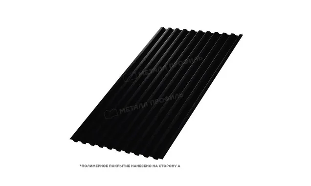 Профлист Металл Профиль C21 0.45 VikingMP® RAL 9005 Черный темный A