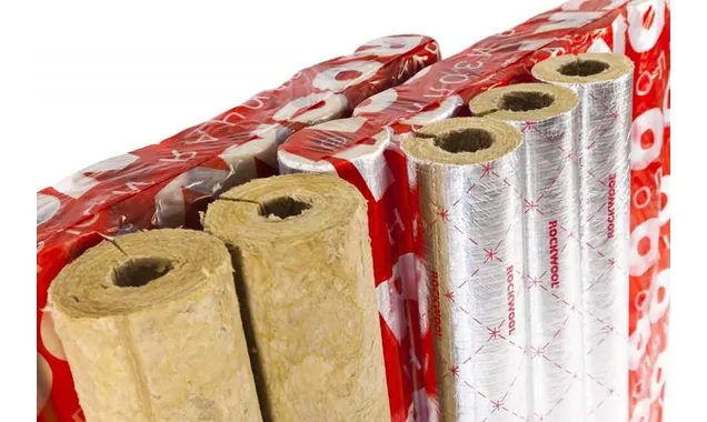 Цилиндры навивные кашированные фольгой ROCKWOOL 100 70х76