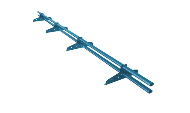 Снегозадержатель Стандарт Т4 d 40х20 RAL 5005 (3м)