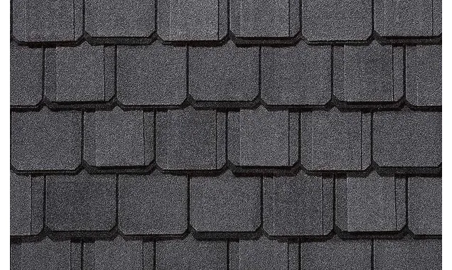 Гибкая черепица CertainTeed Grand Manor Black Pearl