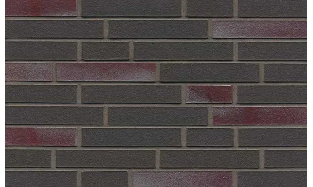 Кирпич клинкерный Muhr 22 Schiefer blau-bunt гладкий, 290х90х52 мм