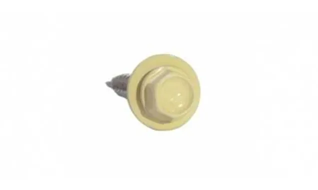 Саморез кровельный Daxmer 4,8х70 RAL 1014 (100) сверло №1