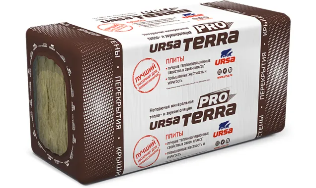 Утеплитель Ursa Terra плавающий пол 20х600х1250
