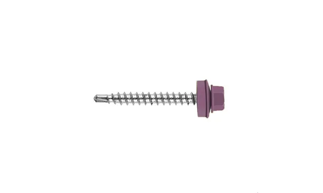 Саморез кровельный Daxmer 4,8х35 RAL 4006 (250) сверло №1