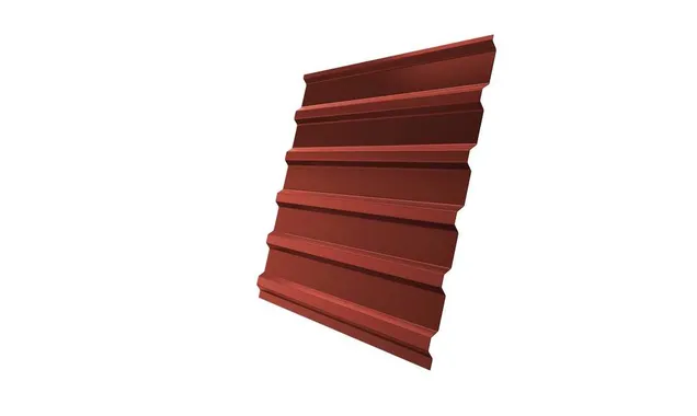 Профлист Grand Line C20В 0.5 Satin RAL 8004 Терракота