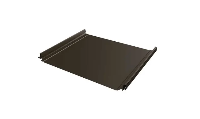 Фальцевая кровля Кликфальц Pro Grand Line 0,5 Satin RR 32 Темно-Коричневый