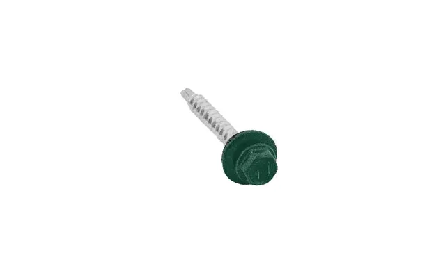 Саморезы 4,8х35 RAL 6005 (3000 шт)