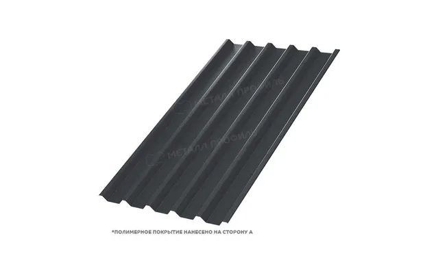 Профлист Металл Профиль C44 0.45 VikingMP® RAL 7024 Серый графит B