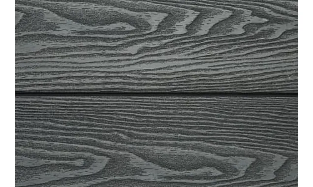 Фасадная доска ДПК (пустотелая) CM Cladding Vintage, 3000х174х21 мм, EBONY