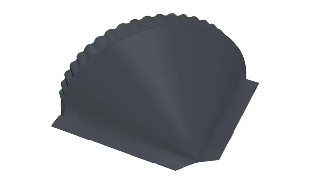 Заглушка конусная Rooftop Matte RAL 7024 мокрый асфальт