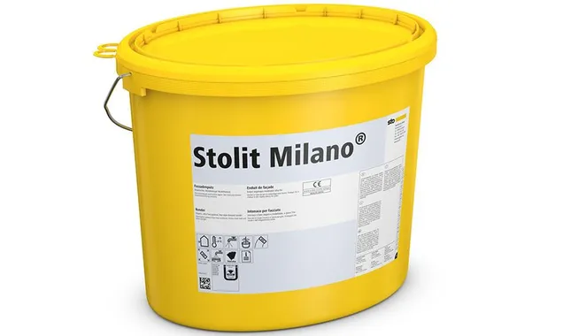 Декоративная фасадная штукатурка Stolit Milano getont, колерованная С2, 37100, 25 кг