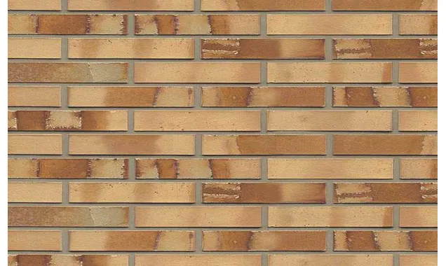 Кирпич клинкерный Muhr 06S Hellbraun-bunt Spezial гладкий, 240х90х40 мм
