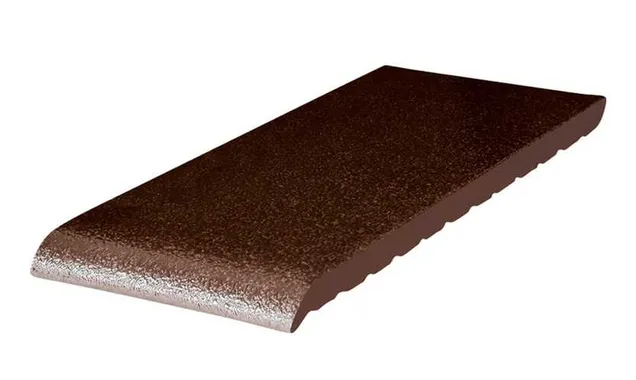 Клинкерный подоконник KING KLINKER 02 Brown glazed, 280*120*15 мм