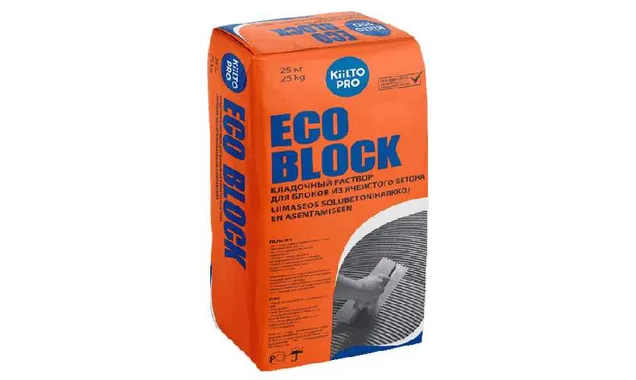 Клеевой раствор Kiilto Eco Block, 25 кг