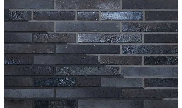 Клинкерная плитка ABC Atlantis kohlebrand Schieferstruktur, 365х71х10 мм