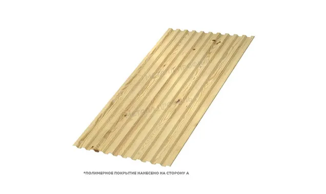 Профлист Металл Профиль C21 0.5 ECOSTEEL® текстурированный Сосна B