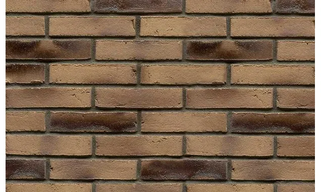Кирпич клинкерный Muhr 34 KS Grau nuanciert Kohle Spezial Wasserstrich, 240х71х50 мм