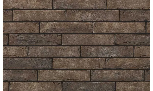 Кирпич облицовочный Terca Bruin-Zwart Iluzo, 238х88х48 мм