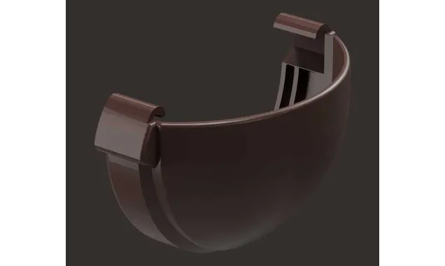 Заглушка Docke LUX RAL 8019 Шоколад
