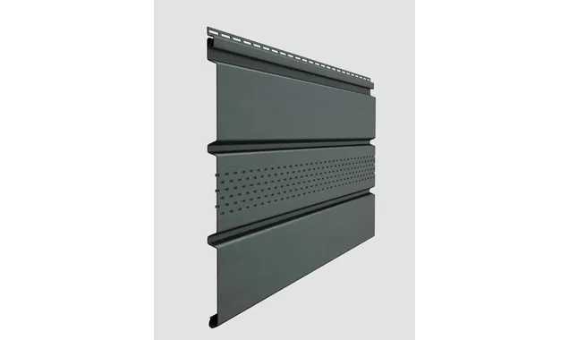 Софит Docke STANDARD T4 с центральной перфорацией, графит