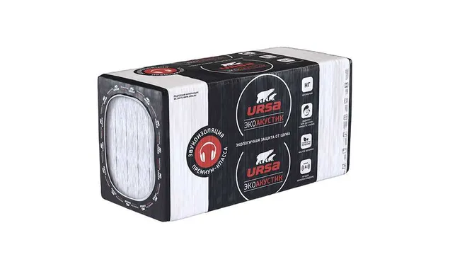 Утеплитель Ursa Pureone Экоакустик 50х610х1250