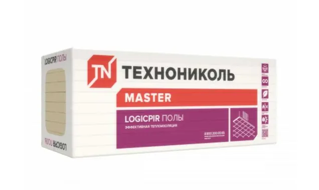Утеплитель Технониколь LOGICPIR Полы Г4 50x600x1200