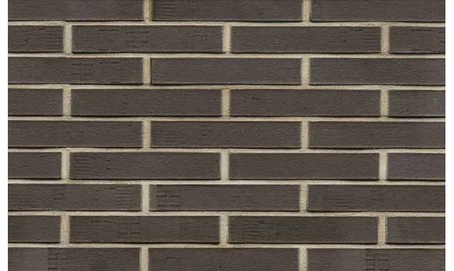 Кирпич клинкерный Muhr 05 F Eisenschmelz Schwarzbraun Fuss., 290х90х52 мм