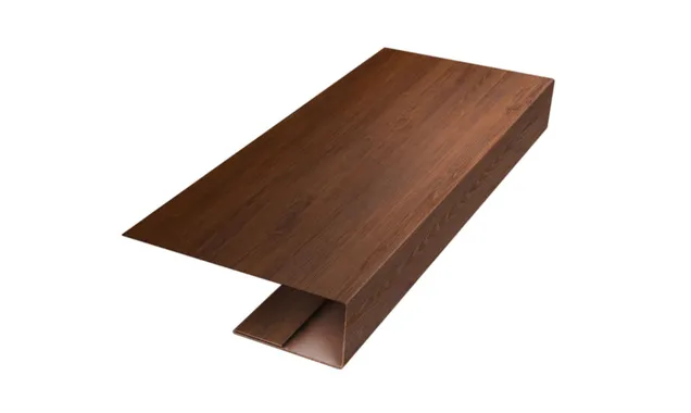 J-Профиль 12мм 0,4 Print Premium Golden Wood Fresh TwinColor (2м)